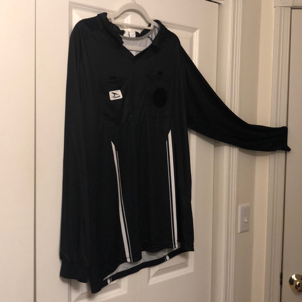 Men’s soccer referee shirt by Score
